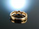 Jetzt sind wir zu dritt! Brillant Ring Gold 585 drei Diamanten 0,3 ct