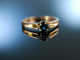 Dein ist mein Herz! Verlobungs Ring Engagement Gold 333 Saphir Brillanten