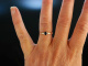 Dein ist mein Herz! Verlobungs Ring Engagement Gold 333 Saphir Brillanten