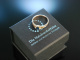 Dein ist mein Herz! Verlobungs Ring Engagement Gold 333 Saphir Brillanten