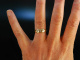 Chester 1888! Antiker Freundschafts Ring Gold 750 Diamanten