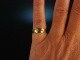 Birmingham 1897! Antiker Freundschafts Ring Gold 750 Diamanten