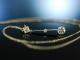 Berlin um 1900! Wundervolles Lavalire Collier Diamanten Platin Gold 585