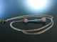 Berlin um 1900! Wundervolles Lavalire Collier Diamanten Platin Gold 585