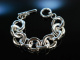 Big Bracelet! Schickes gro&szlig;es Gliederarmband Silber 925