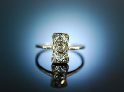 My love! Antiker Verlobungs Ring Gold 585 Diamanten Graz...