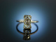 My love! Antiker Verlobungs Ring Gold 585 Diamanten Graz um 1910