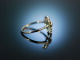 My love! Antiker Verlobungs Ring Gold 585 Diamanten Graz um 1910