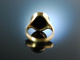 Für Wappen oder Monogramm! Damen Siegel Ring Gold 333 Onyx ungraviert