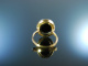 Familien Ring! Damen Wappen Siegel Ring Gold 333 Onyx ungraviert