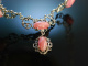 Zum Dirndl! Trachten Kette Silber Rhodochrosite Graz um 1950