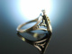 To the dirndl! Traditional costume ring around 1950 silver 835 gold plated turquoise