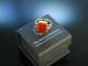 Zum Gravieren! Familien Wappen Siegel Ring Gold 333 Karneol