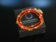 Finest Sardegna Coral! Fancy Armband 3reihig Peridot Tropfen Silber 925 vergoldet