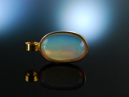 Traumhaftes Farbenspiel! Gro&szlig;er Kristall Opal...