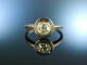 You are my Diamond! Historischer Altschliff Diamant Ring ca. 0,9 ct um 1910 Gold 585 Platin