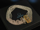 Beautiful to the costume! Traditional historical crop necklace silver 9row Freising around 1850