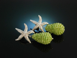 Sea Stars! Seestern Ohrringe zum Wechseln Silber 925...