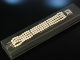 Edel und klassisch! Akoja Zuchtperlen Armband 4reihig Gold 750 Saphire Diamanten