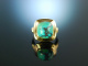 Around 1955! Beautiful Vintage Turquoise Ring Gold 585