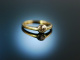 For ever! Antiker Verlobungs Engagement Ring Diamant ca 0,2 ct um 1900 Gold 585