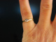 For ever! Antiker Verlobungs Engagement Ring Diamant ca 0,2 ct um 1900 Gold 585