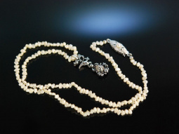 Um 1820! Antiker Diamant Rosen Anh&auml;nger Silber mit...