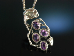 Sixties! Oly Modernist Set Bracelet Pendant with chain...