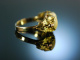 Zu Jagd und Tracht! Grandl Ring Gold 585 M&uuml;nchen um 1980
