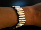 Vintage Seventies! Designer Bracelet Silver 925 signed