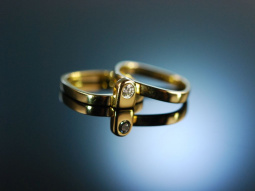 In love with you! Paar Ehe oder Freundschafts Ringe Gold...