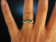 Massiv und edel! Feinster Smaragd Diamant Ring Wempe signiert Gold 750