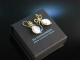 Lovely Ribbon! H&uuml;bsche Schleifen Ohrringe Silber 925 vergoldet S&uuml;&szlig;wasser Zuchtperlen
