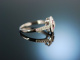 Marry me! Verlobungs Ring Weiß Gold 750 Rubine Brillanten