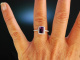 Lovely as you! Freundschafts Verlobungs Ring Wei&szlig; Gold 750 Amethyst Brillanten