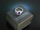 Lovely as you! Freundschafts Verlobungs Ring Wei&szlig; Gold 750 Amethyst Brillanten