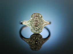 My Lovely! Verlobungs Engagement Ring Wei&szlig; Gold 750...