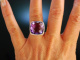 So twinkling! Traum Ring Ros&eacute; Gold 750 Amethyst Brillanten