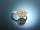 My Dearest! Verlobungs Engagement Ring Wei&szlig; Gold 750 Brillanten und Diamanten