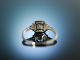 Love me! Zarter Verlobungs Engagement Ring Weiß Gold 750 Brillanten