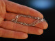 Noble Necklace! Glitzernde Kette Wei&szlig; Gold 750 Brillanten