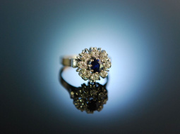 My Jewel! Traum Verlobungs Engagement Saphir Diamant Ring...