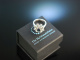 In love with you! Klassischer Saphir Diamant Verlobungs Engagement Ring Wei&szlig;gold 585