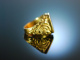 Um 1900! Damen Familien Wappen Siegel Ring Silber vergoldet Karneol ungraviert