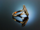 Edle Tradition! Familien Wappen Siegel Ring Gold 585 Karneol ungraviert