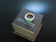 Edles Grün! Feinster Smaragd Ring Gold 750 Brillanten