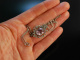 Siebenbrgen um 1900! Amethyst Anhnger mit Kette Saatperlen und kleinen Smaragden