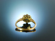 My Love! Daisy Verlobungs Engagement Ring Gold 750 Saphir Diamanten
