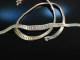 Sixties! Schickes Collier und Armband um 1965 Silber 925 Saphire