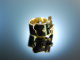 Victorian Belt! Historischer G&uuml;rtel Ring um 1890 Gold 585 Email Diamanten